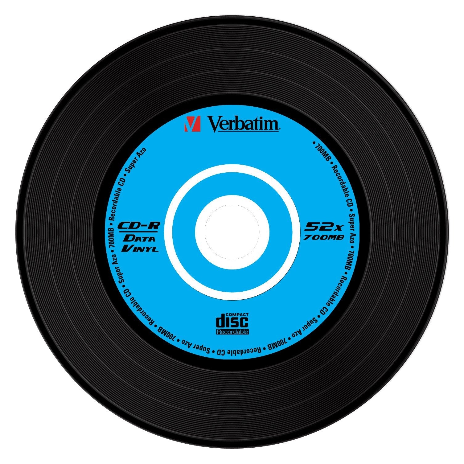 Verbatim Cd-R Azo Data Vinyl 700 Mb 10 Pieza(S) 43426