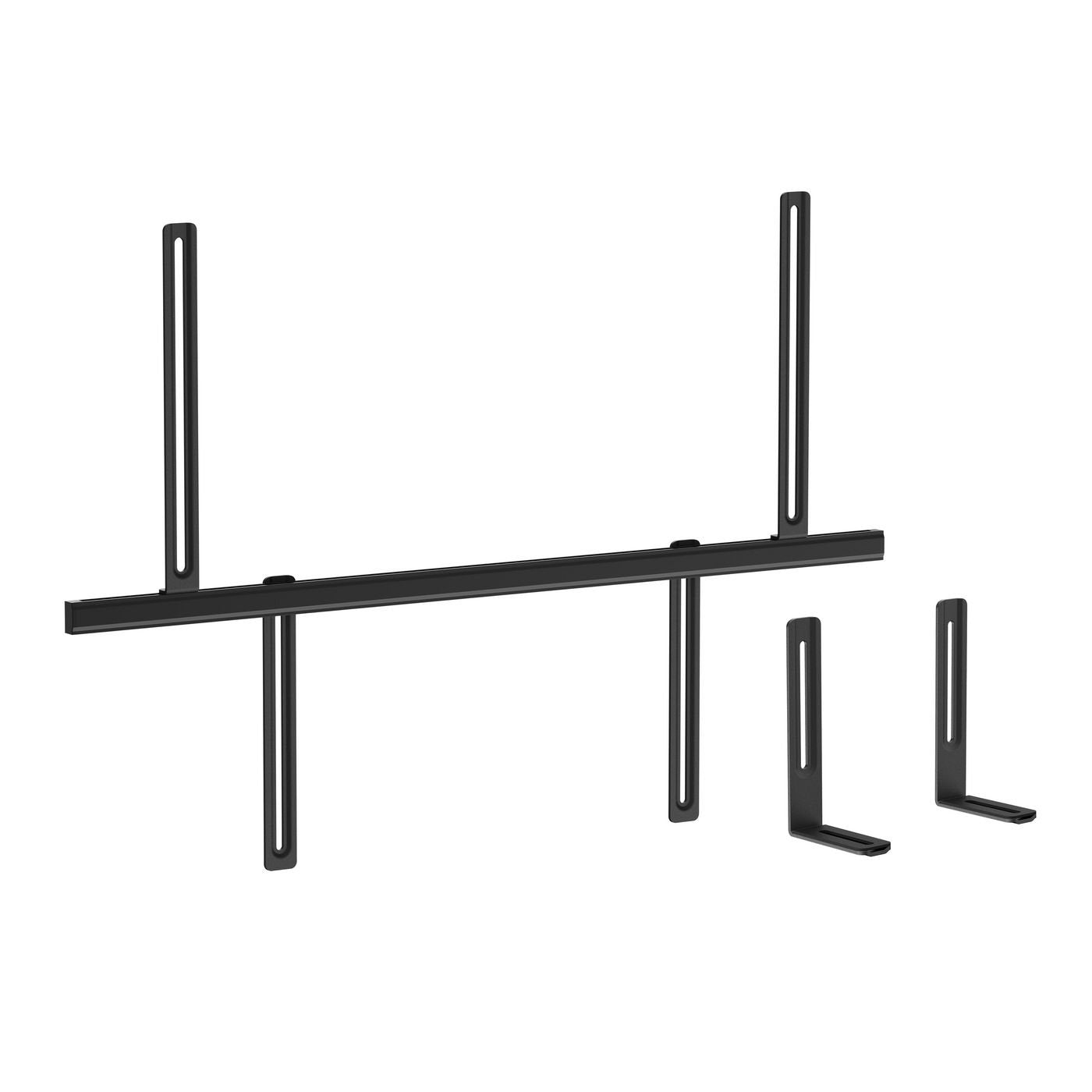 Tv-Mounted Flexible Universal Soundbar Mount