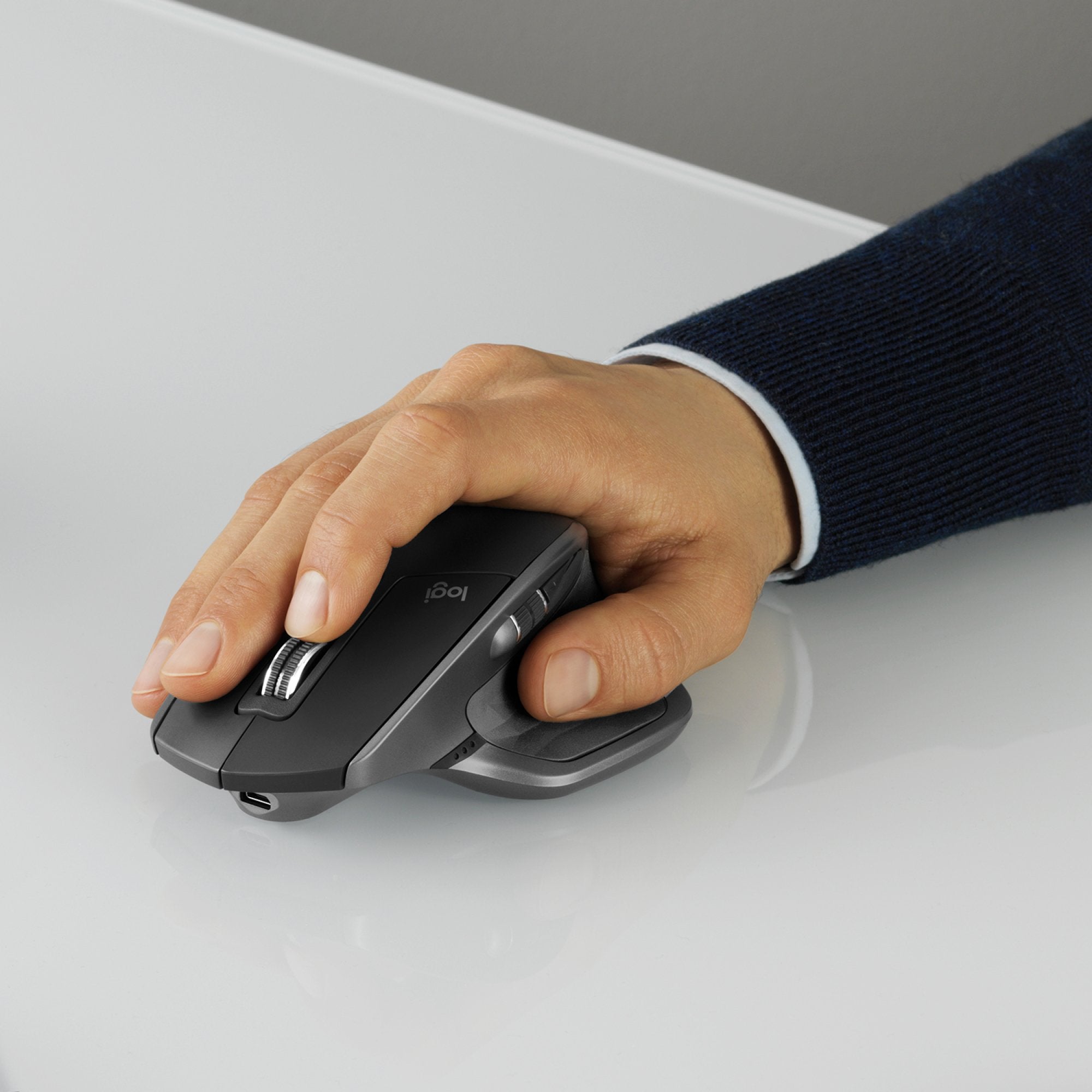 EAN 5099206073029 - Logitech MX Master 2S Wireless Mouse ratón Oficina mano derecha RF Wireless + Bluetooth Laser 1000 DPI imagen 5