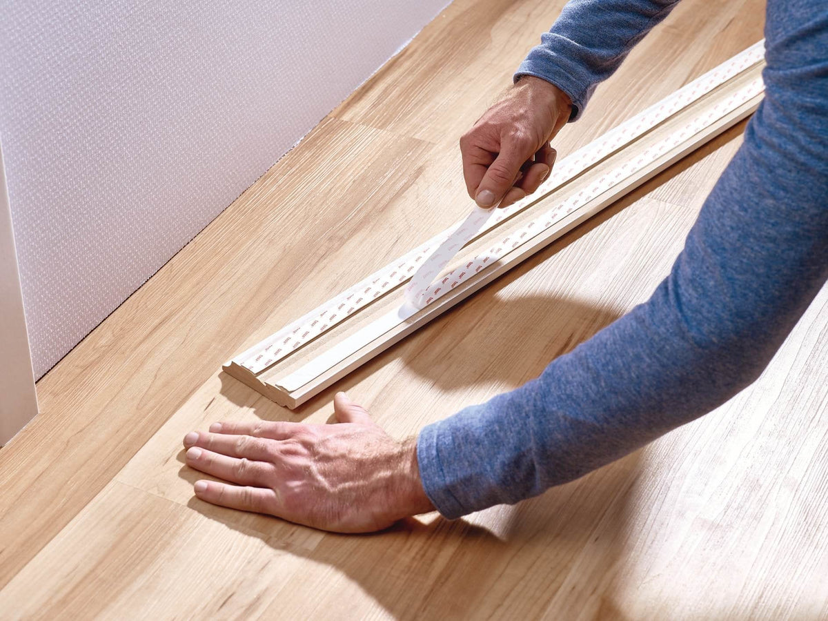 Línea De Montaje Tesa, 1,5m X 19mm, Para Papel Pintado Y Yeso, Hasta 10kg/M, Blanco