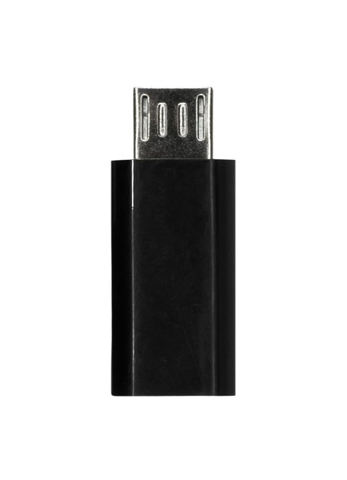 Proxtend Usbmicroba-Usbc Cambiador De Género Para Cable Usb Micro B Negro