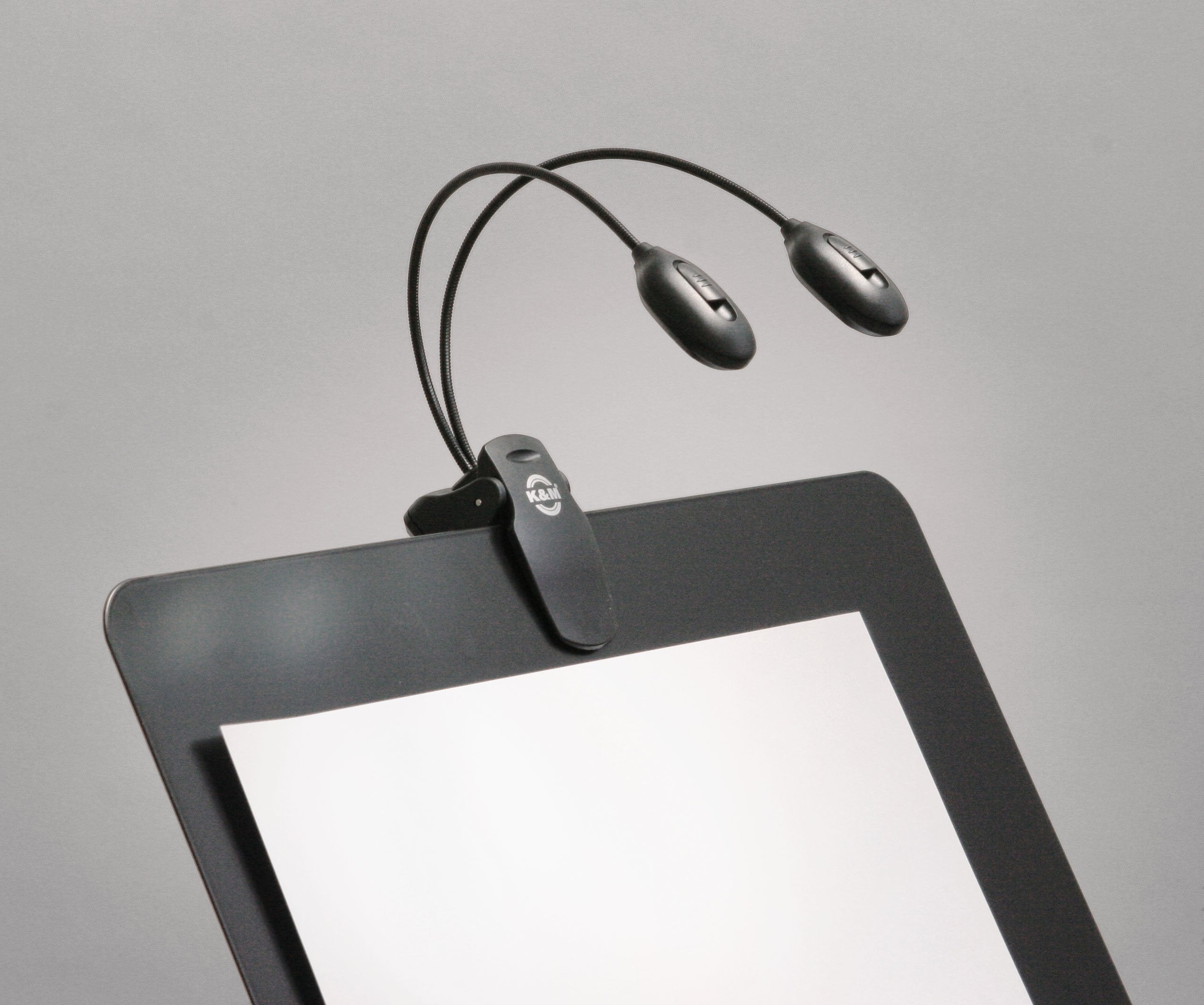 K&M 12270 Notenpultleuchte Twin Head