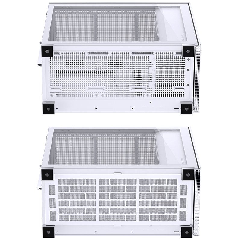 Jonsbo D41 Mesh Atx Carcasa, Tempered Glass - Blanco