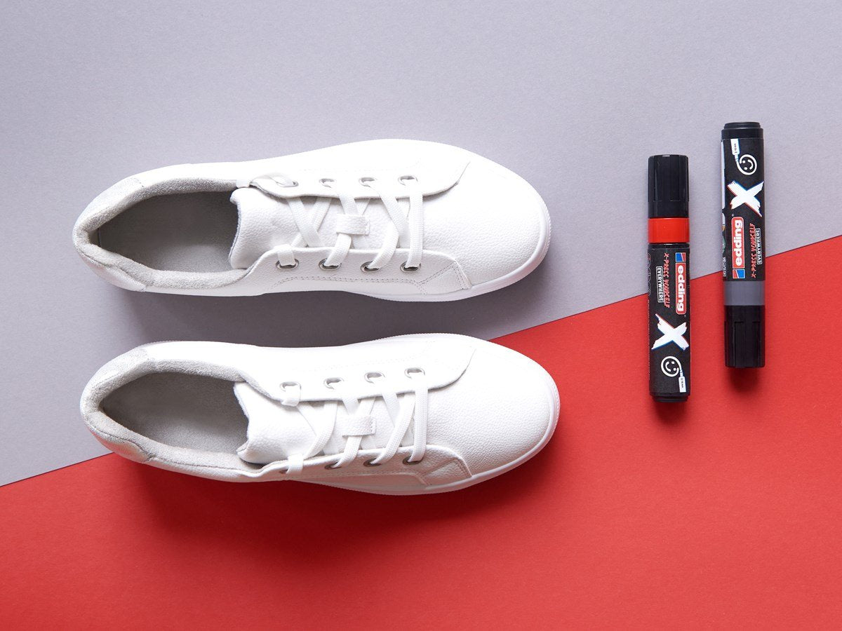 Edding X 6900 Pack De 2 Rotuladores Multisuperficie Permanentes De Tinta Opaca - Punta Biselada Con Trazo 2-10mm -