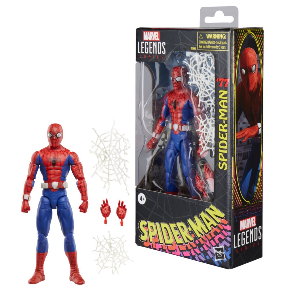 Figura Hasbro Marvel Legends Series Spider Man '77