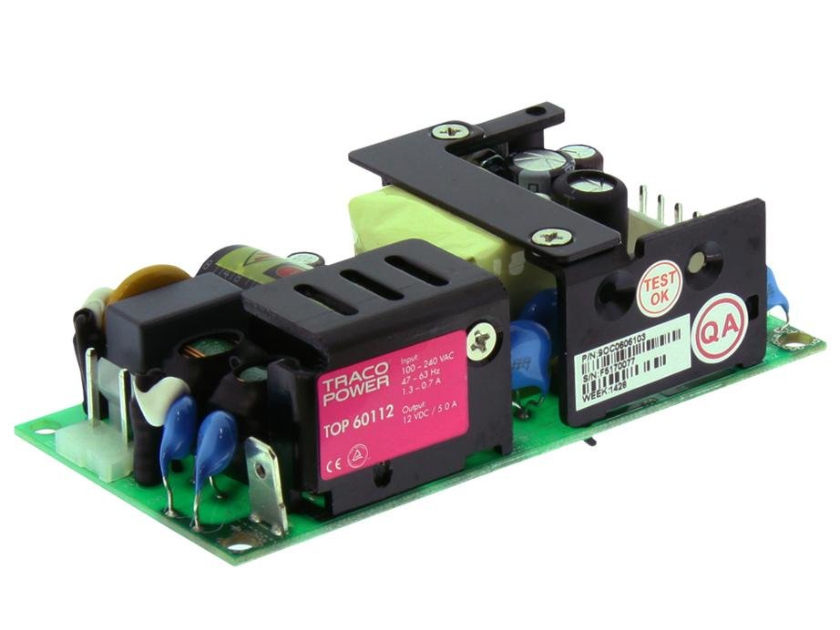 Traco Power Top 60112 Fuente De Alimentación 12 V/Dc 5 A 60 W - Fuente De Alimentación - 60 W