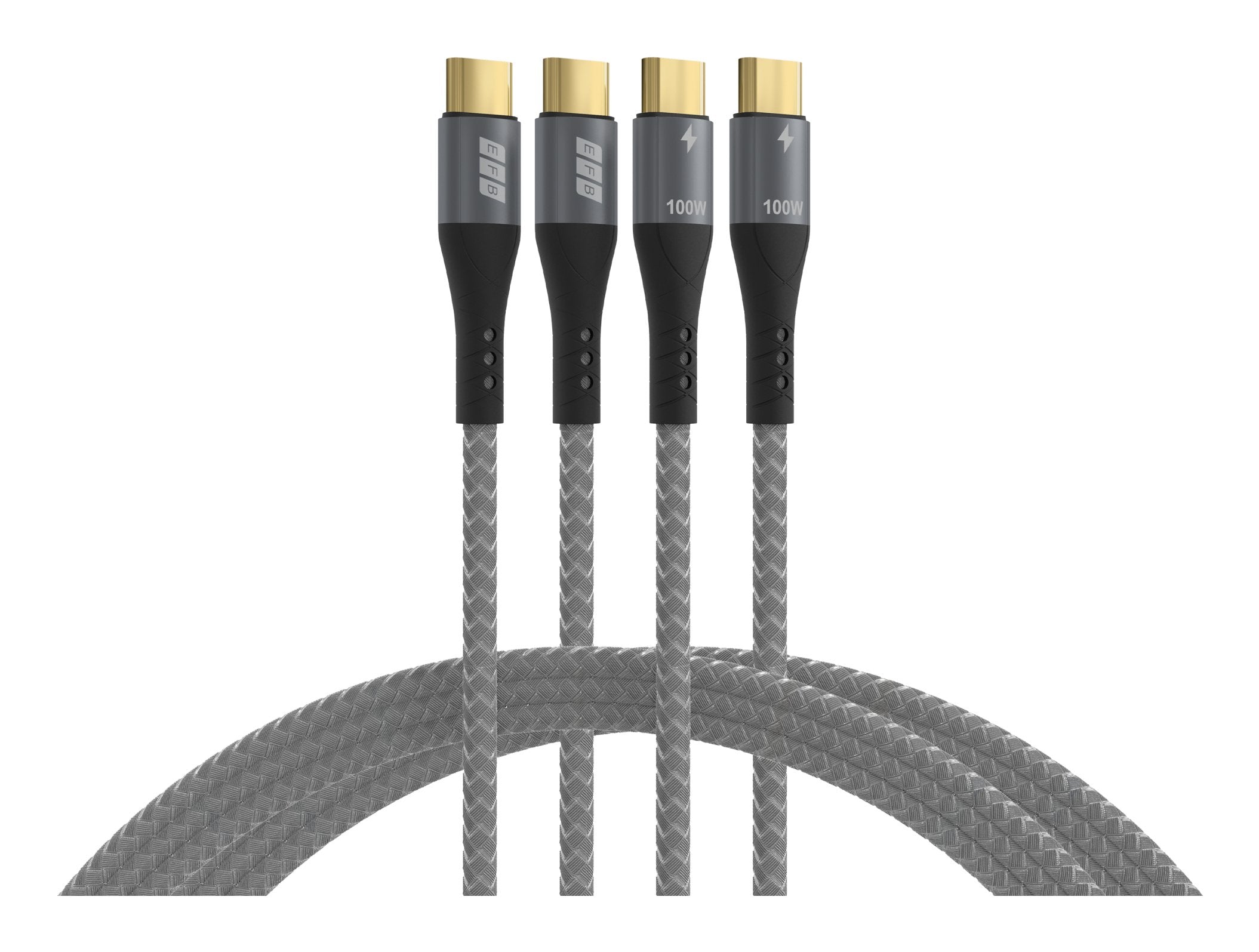 EAN 4049759325145 - EFB Elektronik USB-CC-00005 cable USB USB 2.0 1 m USB C Negro, Gris imagen 1
