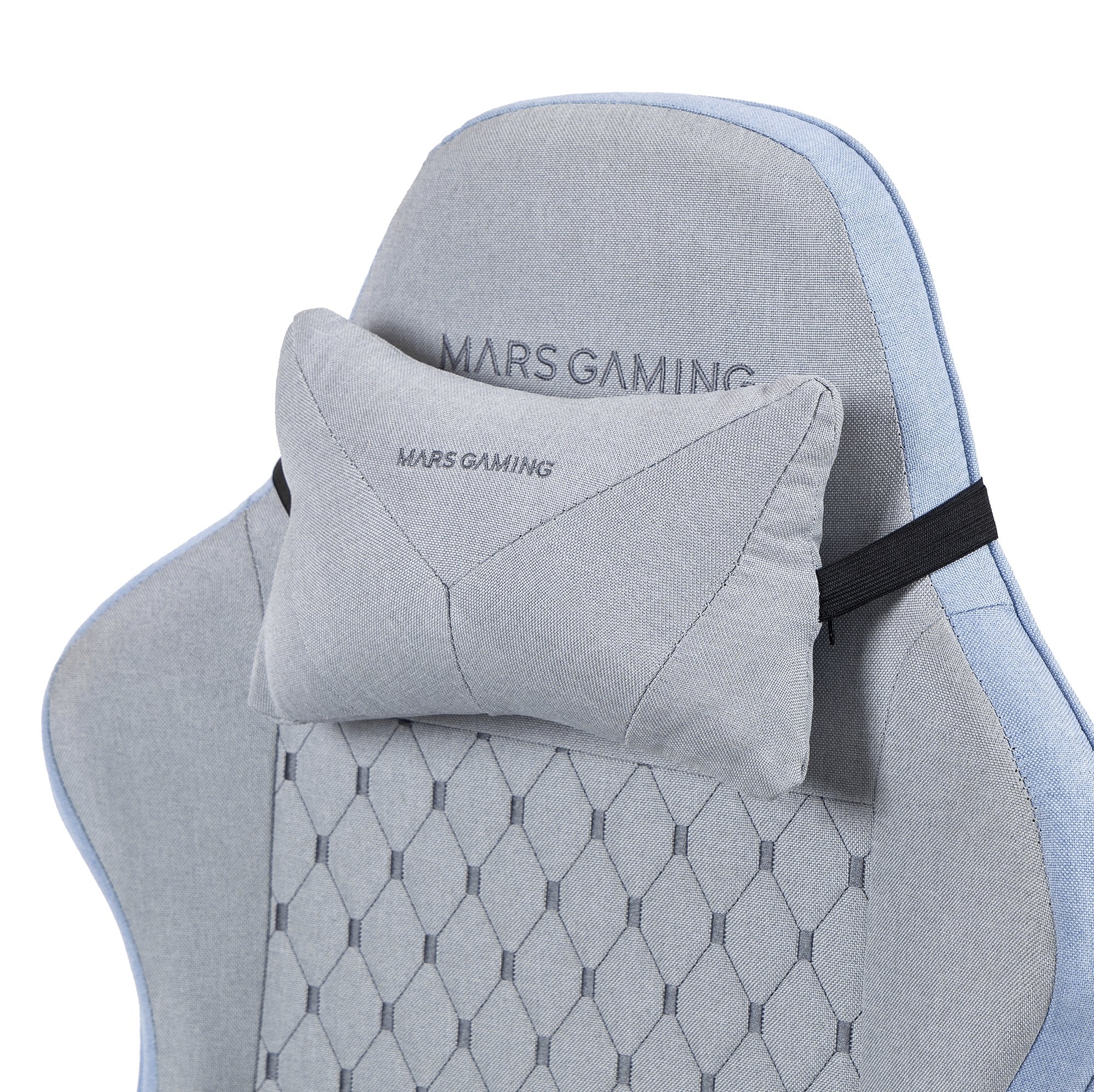 EAN 8435693112969 - Mars Gaming MGCXFSBL silla para videojuegos Silla para videojuegos de PC Asiento acolchado Azul, Gris imagen 7