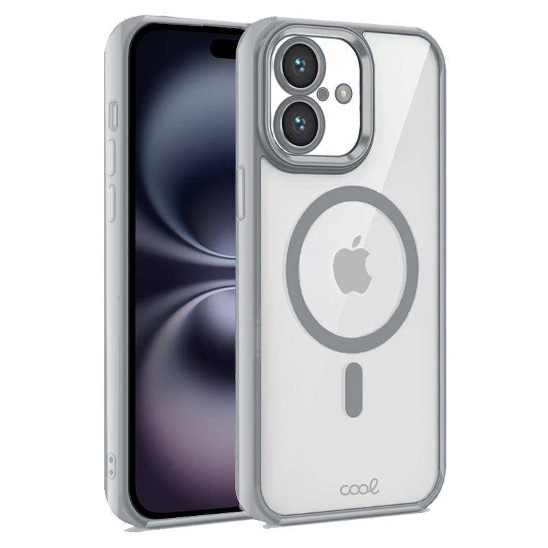 EAN 8434847075433 - COOL Accesorios COOL funda para teléfono móvil 15,5 cm (6.1") Plata, Transparente imagen 1