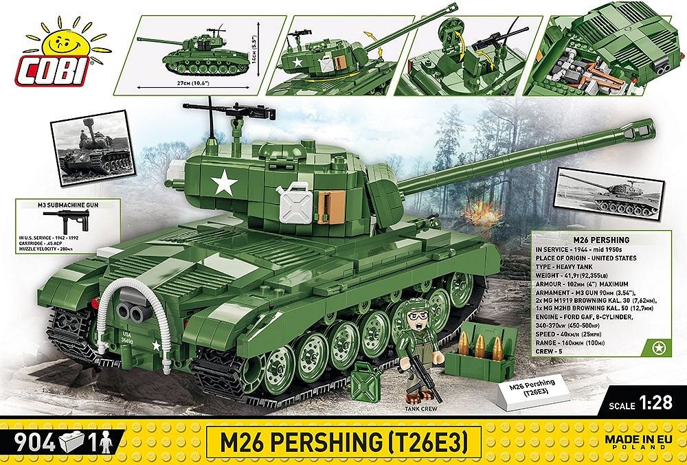 Klocki M26 Pershing T26e3