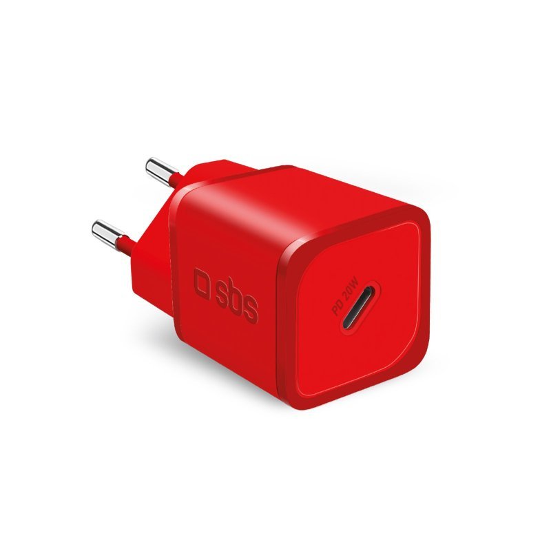 EAN 8018417444623 - SBS TETRGAN1C20R cargador de dispositivo móvil Auriculares, Altavoz portátil, Smartphone, Reloj inteligen imagen 1