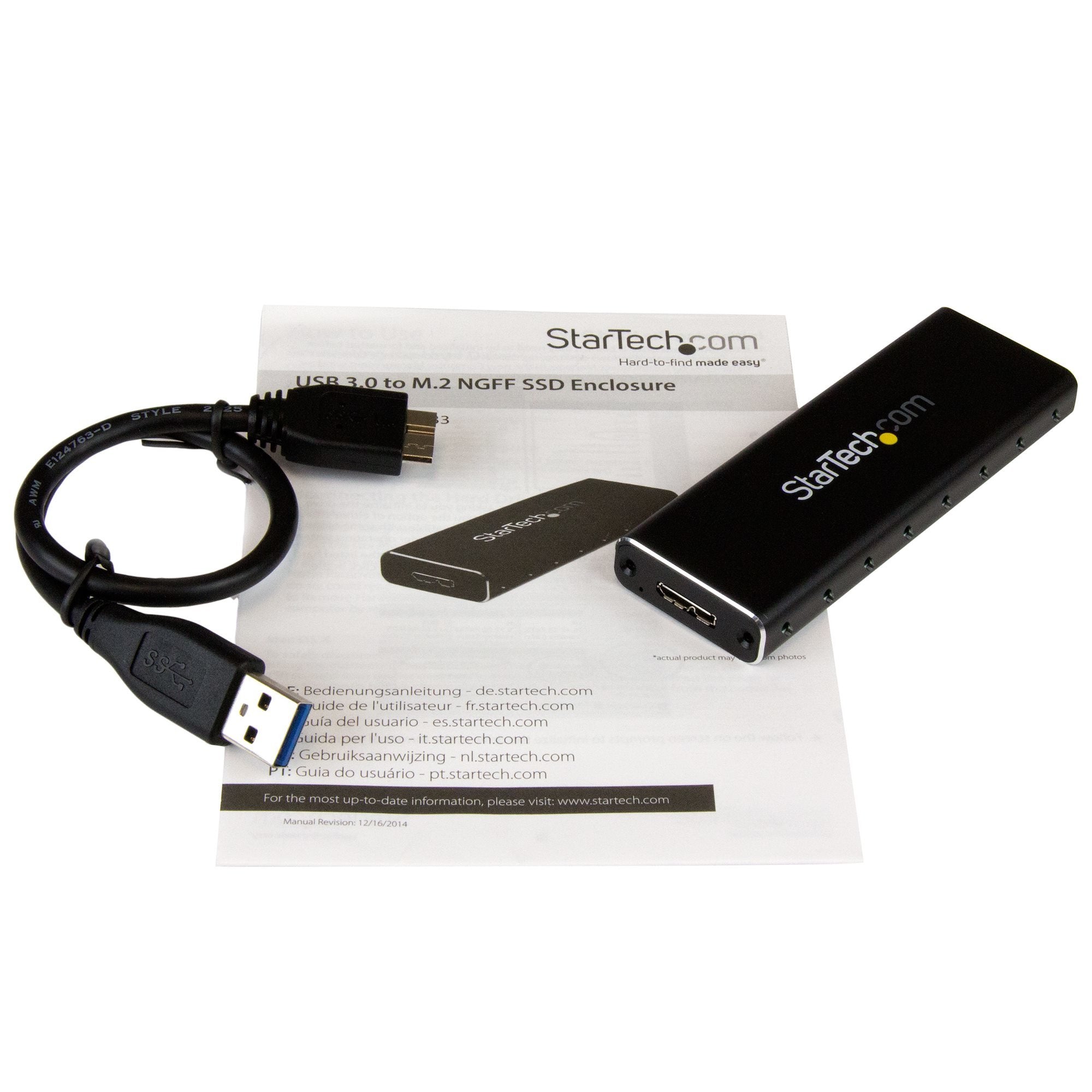 Startech.Com Caja Externa Disco Ssd M.2 Ngff Con Uas Usb 3.0
