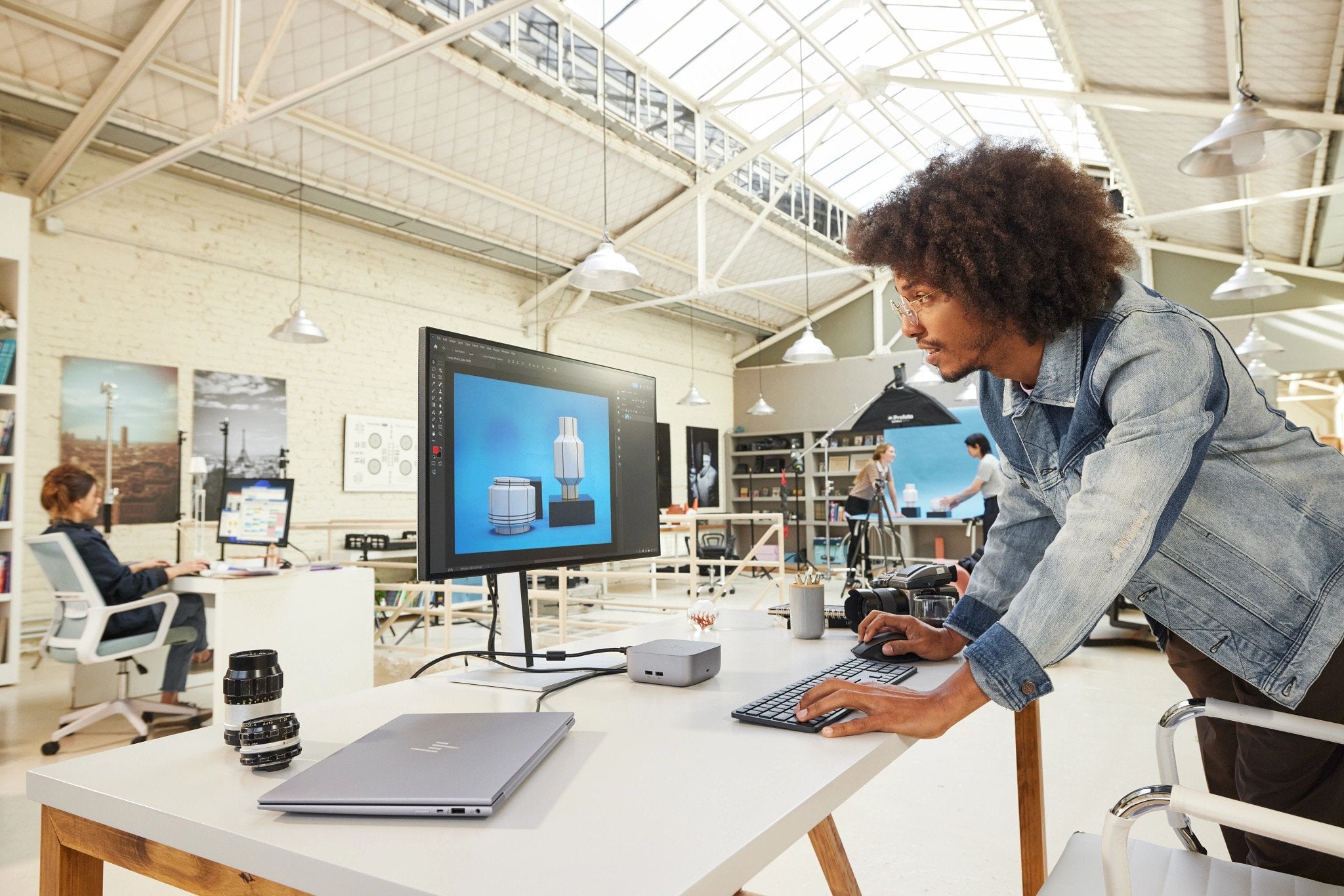 EAN 5715063797105 - HP Thunderbolt 4 Ultra 180W G6 Dock Alámbrico Gris imagen 8