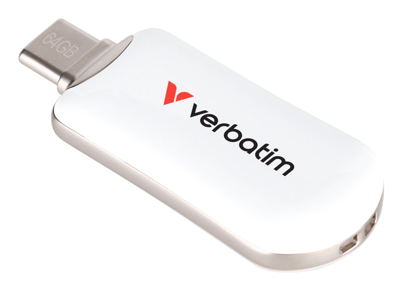 Verbatim Plectra White 64gb Usb-C Flash Drive 30228