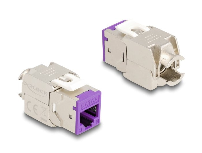 Delock Keystone Modulo Rj45 Hembra A Lsa Cat.6a W
