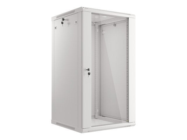 EAN 5901969403282 - Lanberg WF01-6622-10S armario rack 22U Bastidor de pared Gris imagen 11