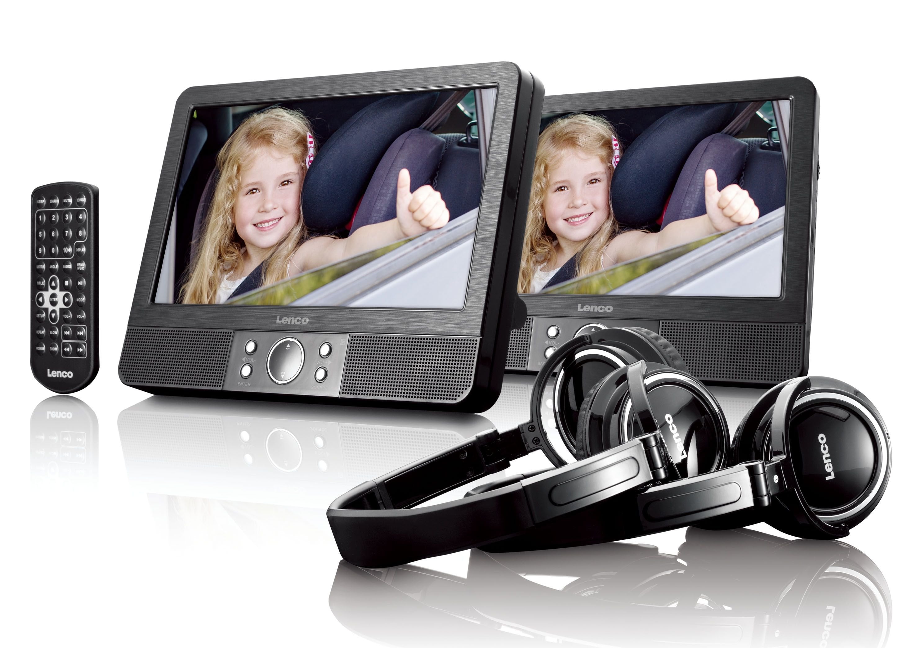 EAN 8711902041696 - Lenco MES-415 reproductor de dvd/bluray portátiles Reproductor de DVD portátil 22,9 cm (9") 802 x 480 Pix imagen 2