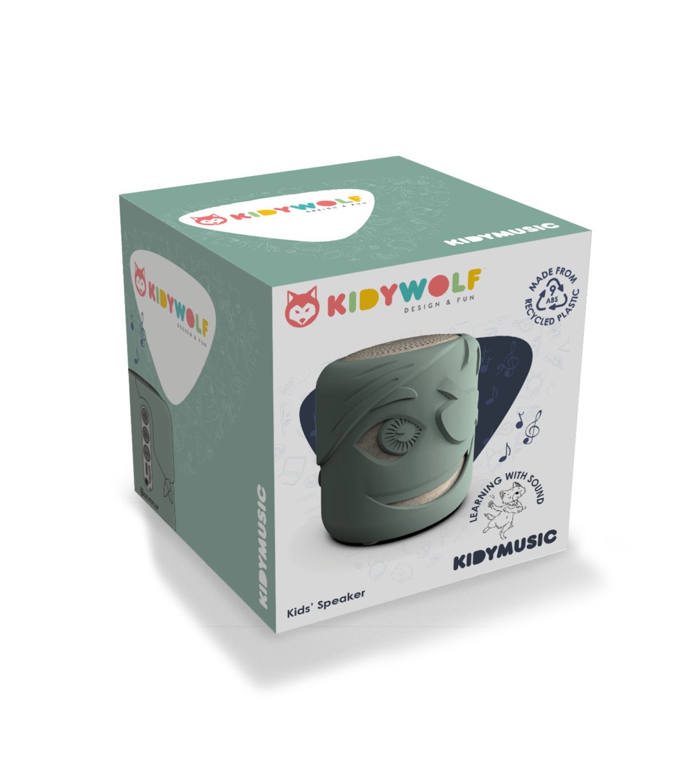 Kidywolf Bluetooth Lautsprecher Türkis