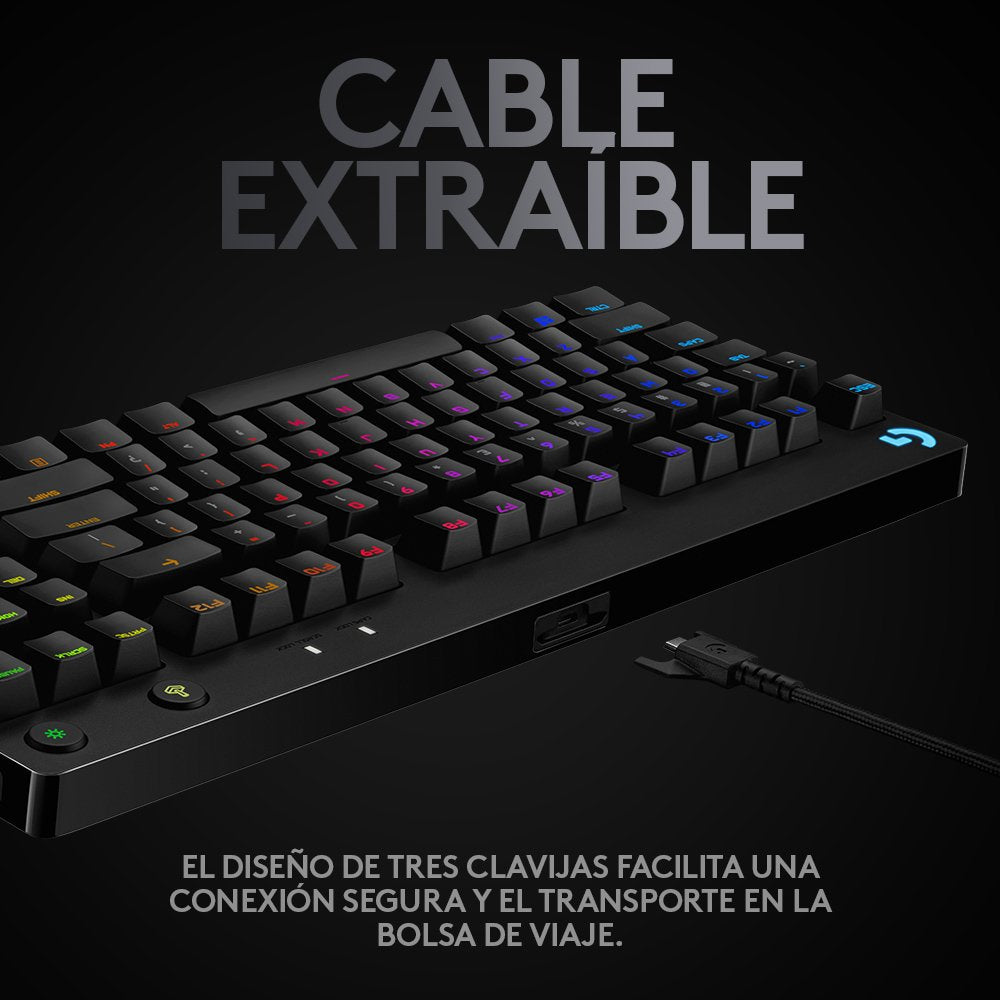 EAN 5099206099593 - Logitech G 920-010593 teclado Juego USB QWERTY Español Negro imagen 6