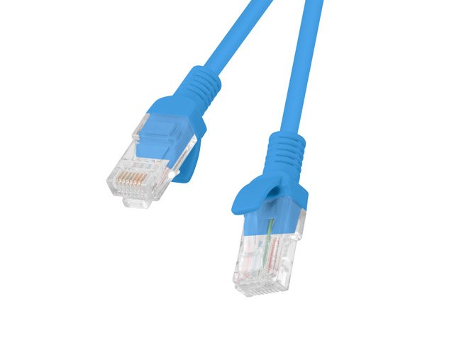 Lanberg Cable De Red Pcu5-10cc-0025-B,Rj45,Utp,Cat 5e,0.25m,Azul