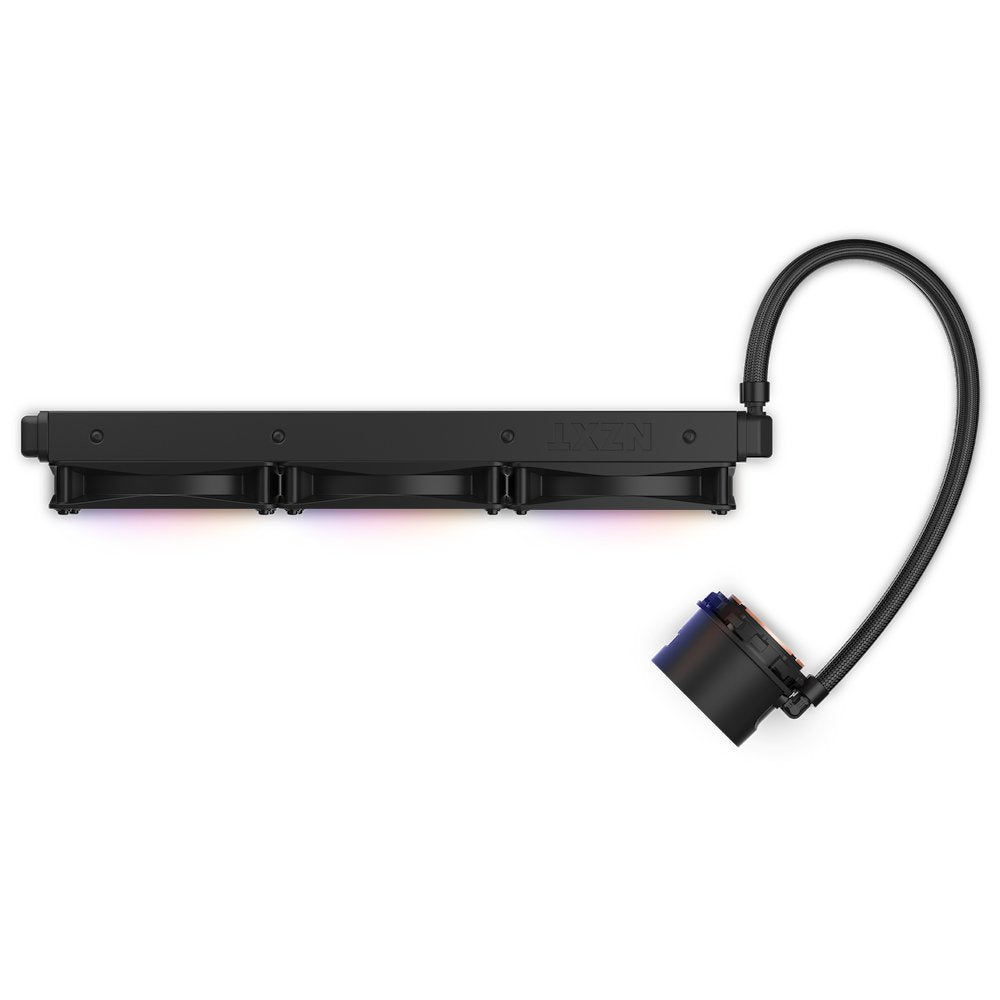 Refrigerador Liquido Cpu Nzxt Kraken 360 Rgb 3x120 Negro Vent Rgb Display Lcd