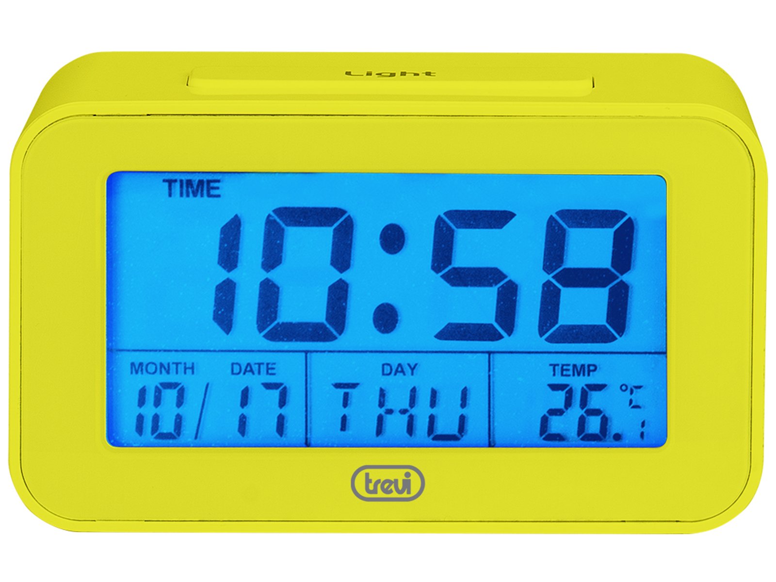 EAN 8011000024400 - Trevi 0SL3P5005 despertador Reloj despertador digital Amarillo imagen 2