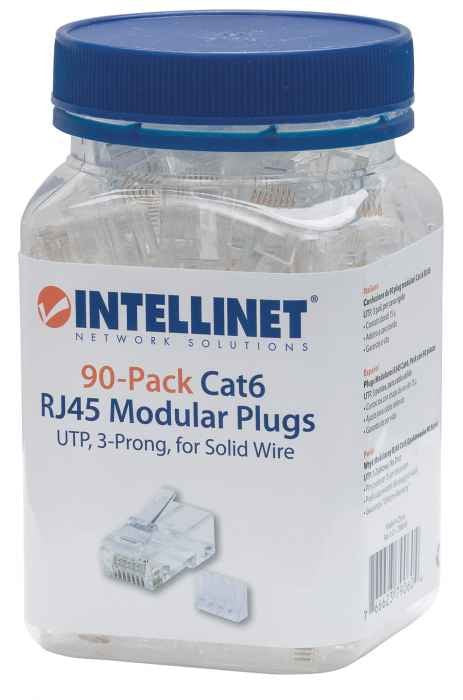 Intellinet 790604 Conector Rj45 Transparente