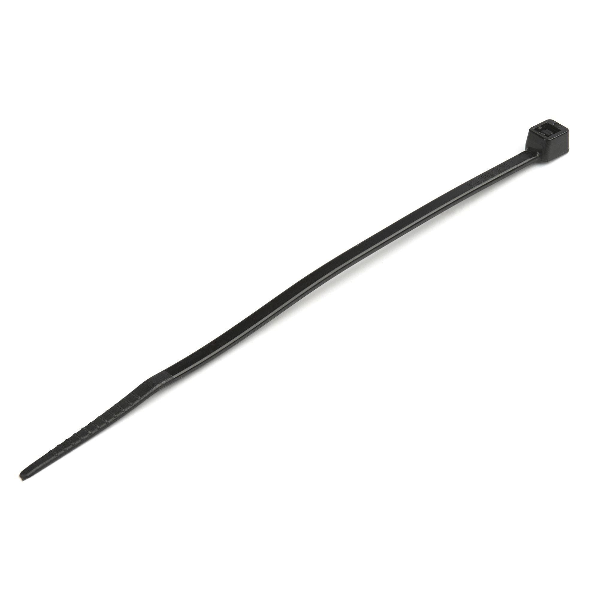 Startech.Com Bridas De 10cm Para Cables - 2 Mm De Ancho, 22 Mm De Diámetro, Soportan 8 Kg De Tensión, De Nylon, Cierre Automático Y Punta Curva, 94v-2/Ul, Paquete De 100 - Negras