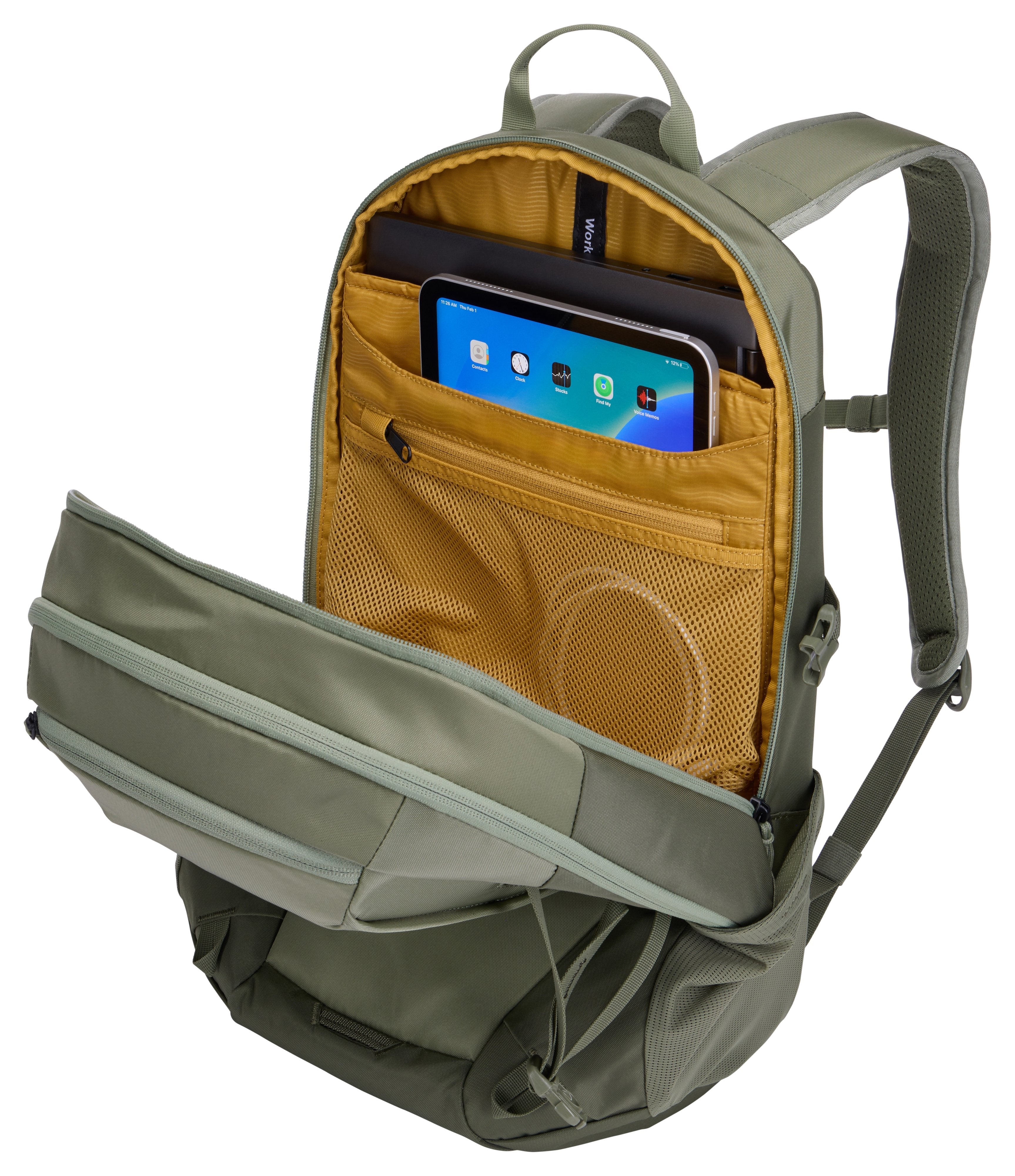 EAN 0085854257176 - Thule EnRoute TEBP4216 Soft Green/Quiet Green mochila Mochila informal Verde Nylon imagen 5