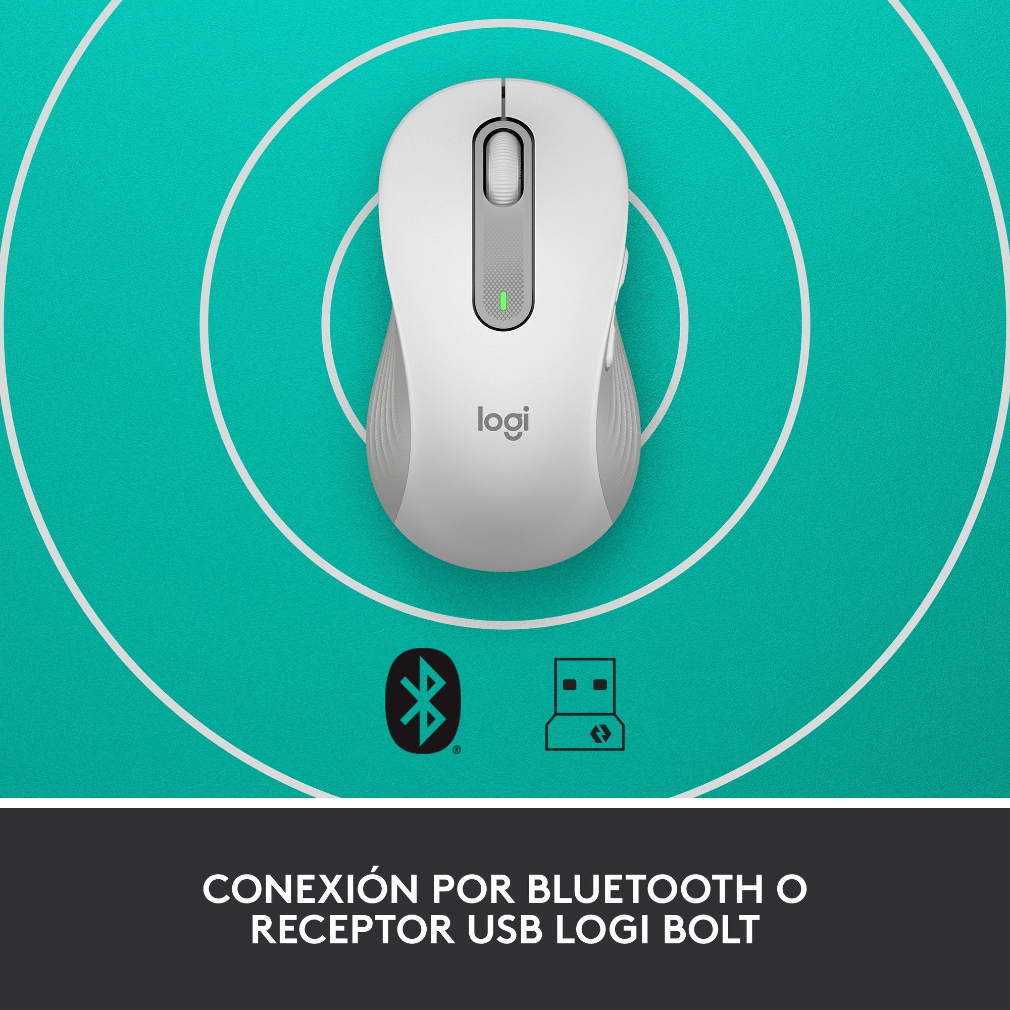 Signature M650l Wrls Mouse Leftwrls Off-White - Emea
