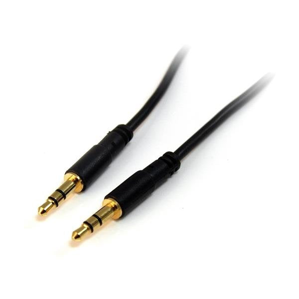 EAN 0065030841252 - StarTech.com MU3MMS cable de audio 0,91 m Negro imagen 1