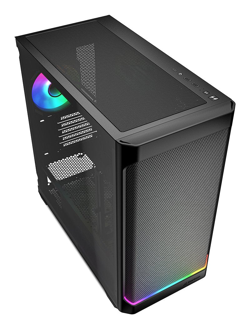 EAN 4044951041763 - Sharkoon MK4W RGB Strip Micro Torre Negro imagen 3