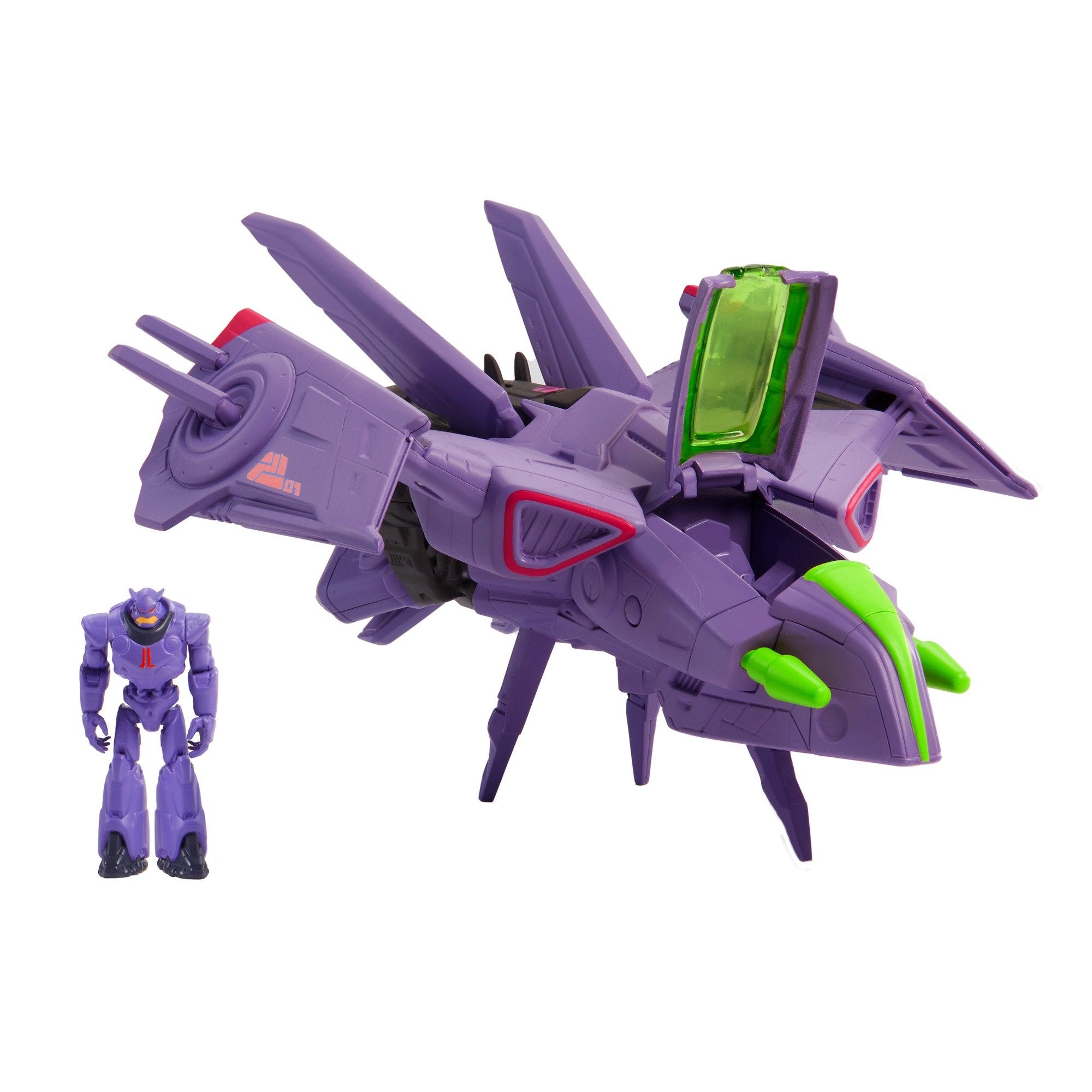 Figura Mattel Lightyear Barco De Combate De Zurg