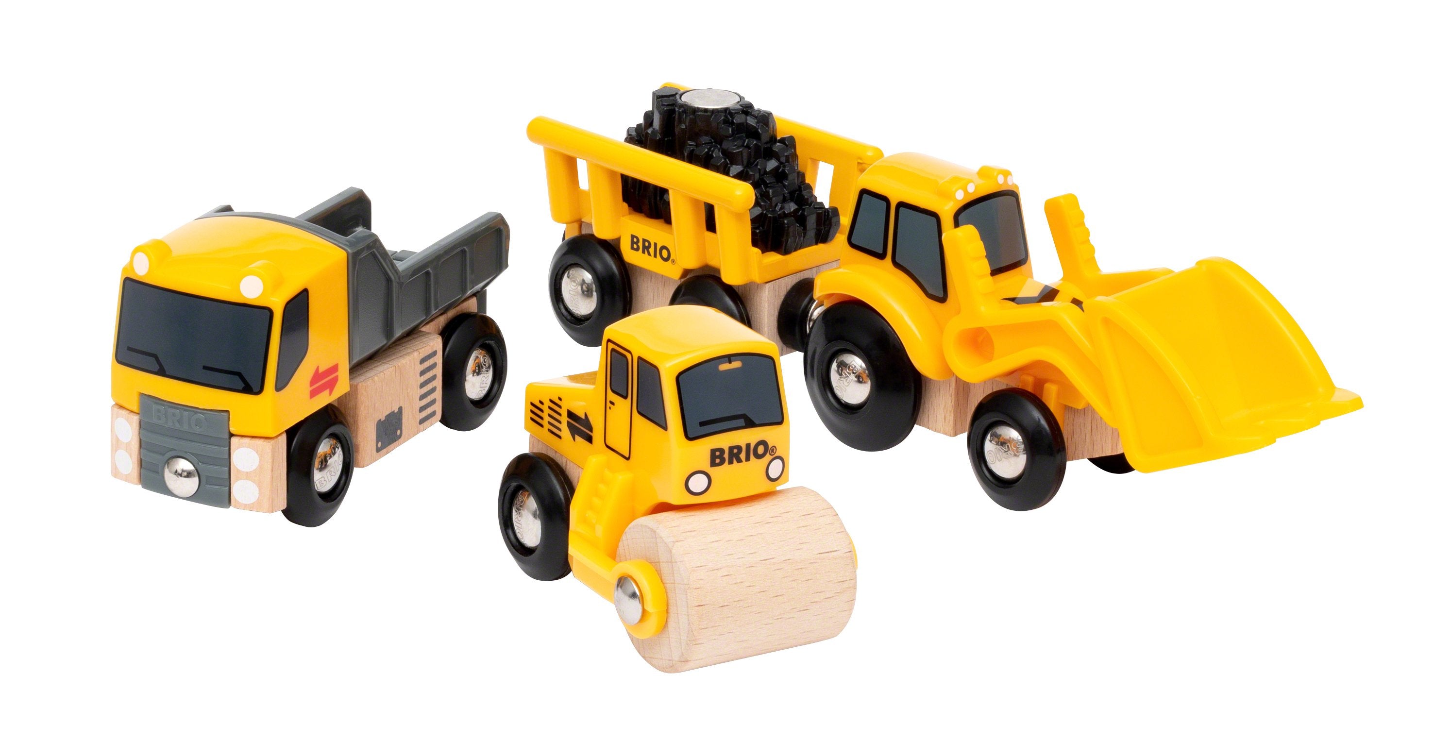 EAN 7312350336580 - BRIO Baustellenfahrzeuge imagen 2