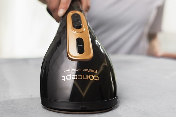 EAN 8595631012055 - Concept NO8000 vaporizador para ropa Vaporizador manual de prendas 0,15 L 1300 W Negro, Cobre imagen 2