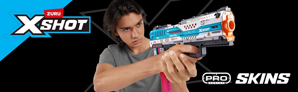 Zuru Xshot Skins Fury-X (Inkl. 40 Half-Darts) 36772