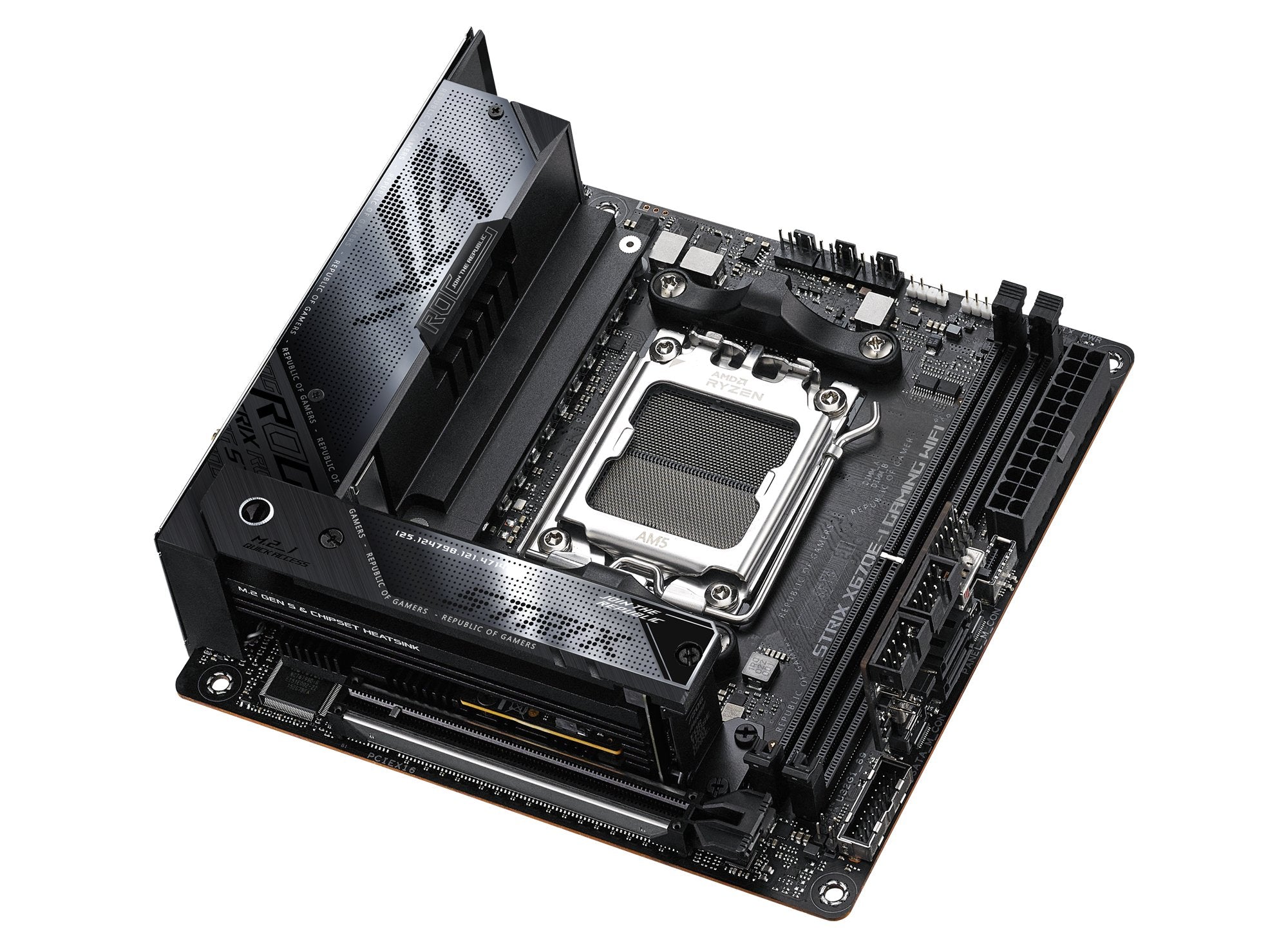 EAN 4711081905578 - ASUS ROG STRIX X670E-I GAMING WIFI AMD X670 Zócalo AM5 mini ITX imagen 5