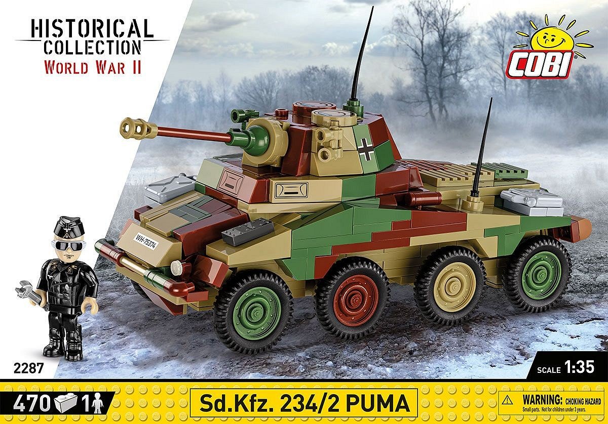 EAN 5902251022877 - COBI Sd.Kfz. 234/2 Puma imagen 3
