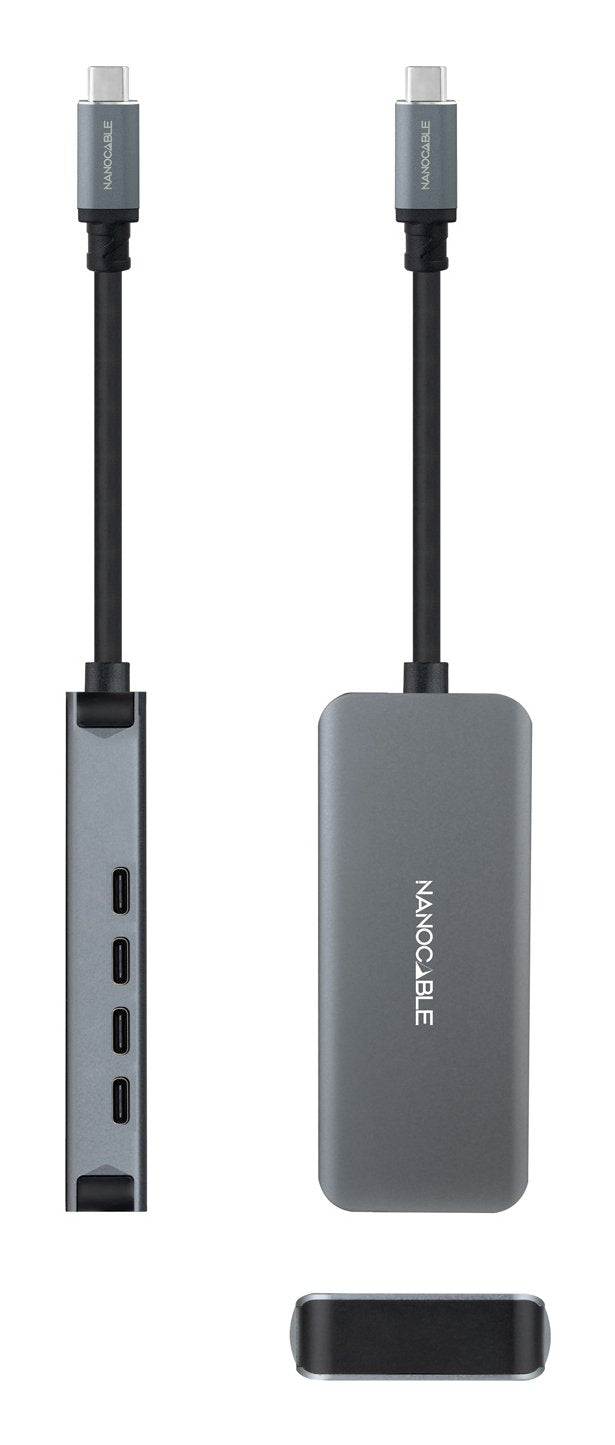 EAN 8433281014985 - Nanocable 10.16.4504 hub de interfaz USB 3.2 Gen 1 (3.1 Gen 1) Type-C 5000 Mbit/s imagen 2