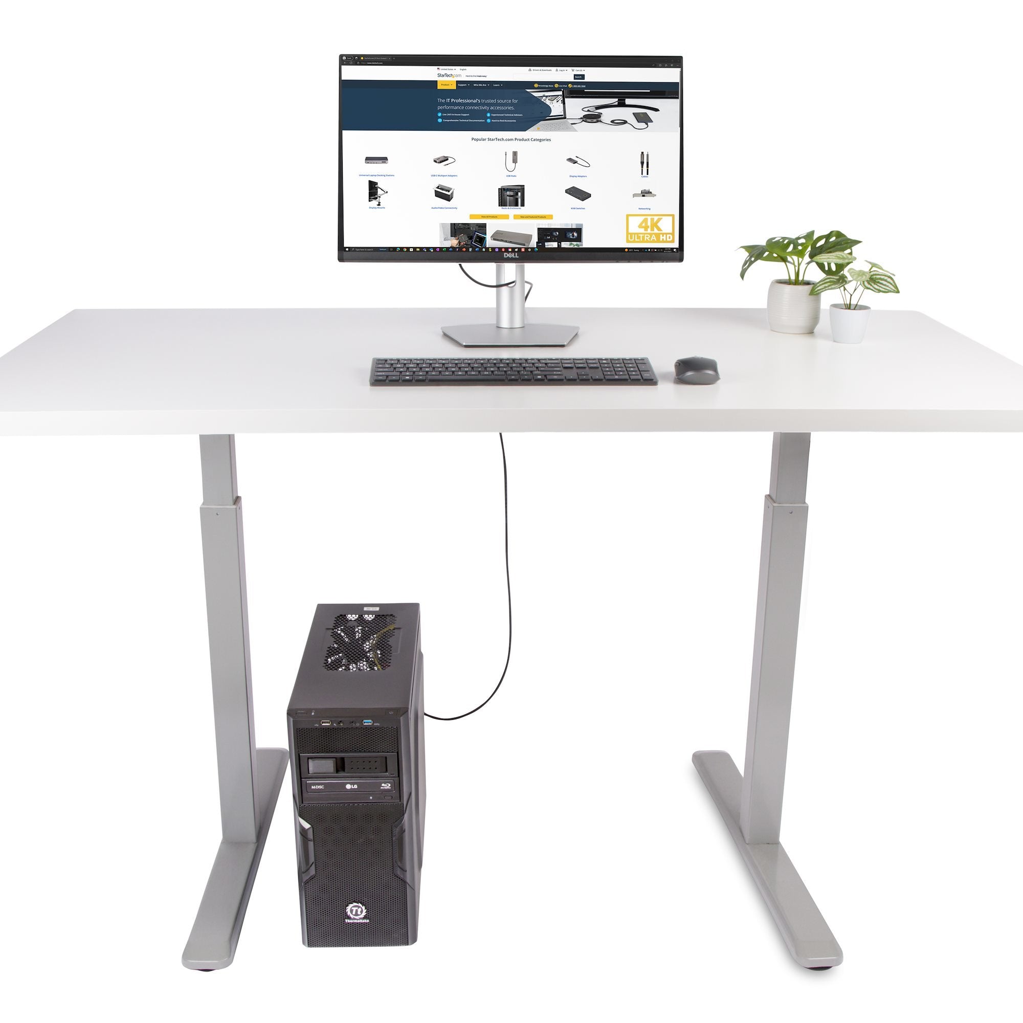 Adaptador Startech.Com Displayport A Hdmi De 2m - 4k 60hz Con Hdr - Cable Dp A Hdmi 2.0b - Conversor Activo De Vídeo - Convertidor Displayport A Hdmi