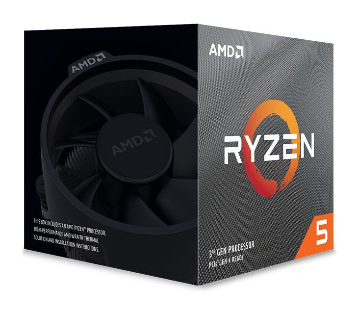 Procesador Amd Am4 Ryzen 5 3600xt 6x4.5ghz/35mb Box Sin Graficos/Wraith Spire Cooler 100-100000281box