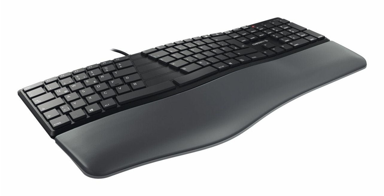 Teclado Belga Cherry Kc 4500 Ergo Usb Azerty Negro