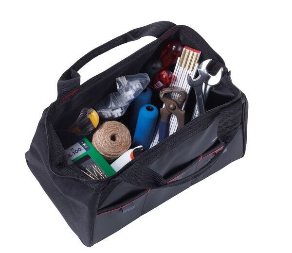 EAN 4024023202292 - TROIKA TOOL BAG Negro, Rojo Lona alquitranada imagen 3