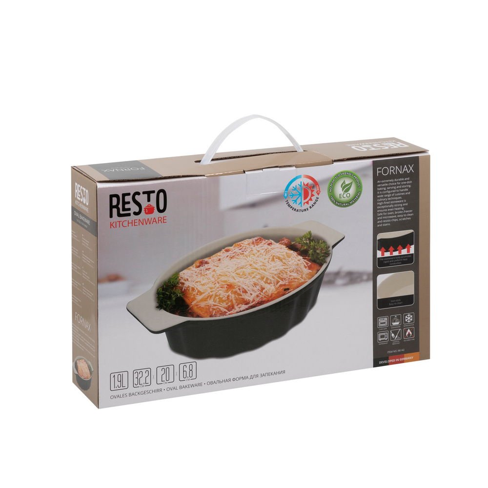 EAN 4260709010298 - Resto Kitchenware 96142 bandeja de horno Ovalado Cerámico Cazuela para hornear imagen 5