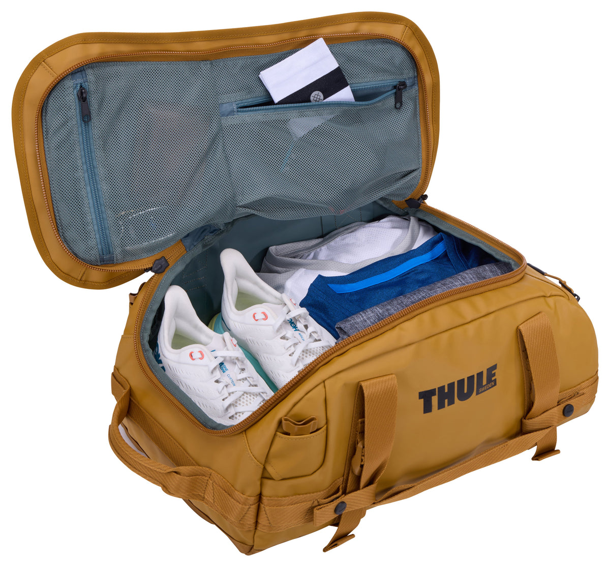 EAN 0085854257503 - Thule Chasm TDSD301 Golden Brown bolso de lona 30 L Poliéster Marrón, Oro imagen 6