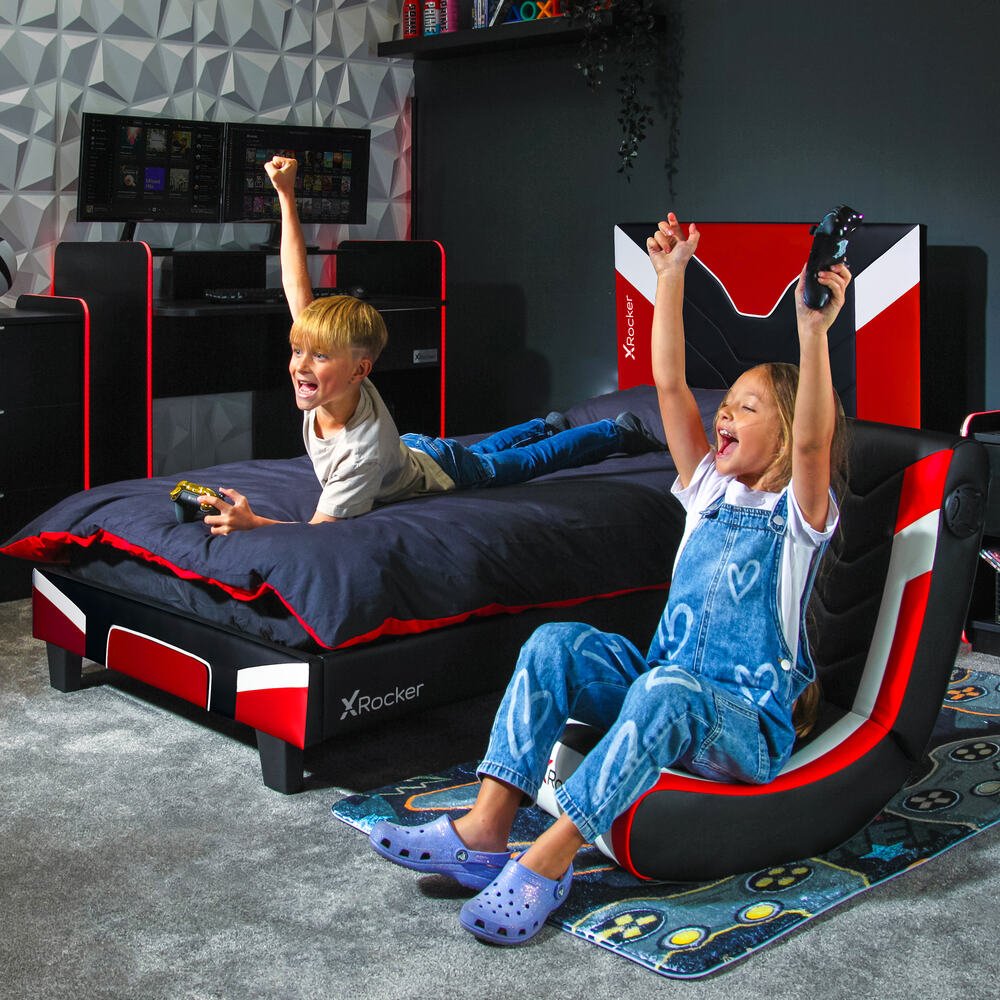 EAN 0094338230819 - X Rocker Cerberus MKII Cama para jugar a videojuegos Individual estándar Rectangular imagen 2