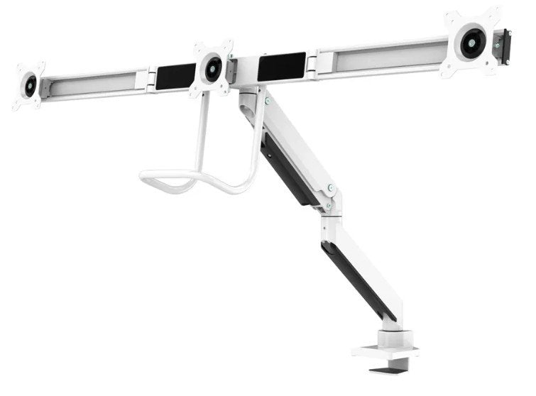 EAN 8717371447519 - Neomounts NM-D775DX3WHITE soporte para monitor 68,6 cm (27") Escritorio Blanco imagen 4