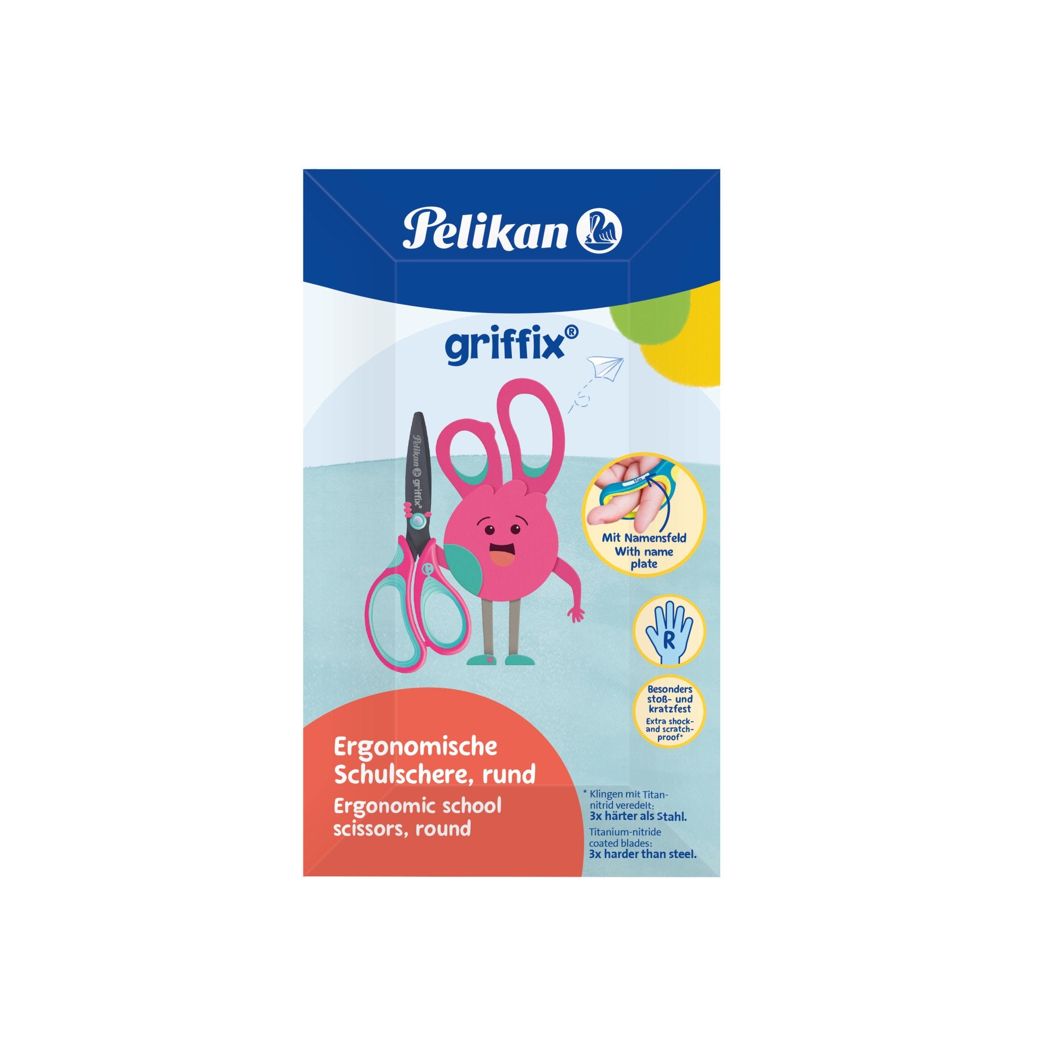 EAN 4012700819123 - Pelikan Griffix Universal Corte recto Azul, Rosa imagen 5