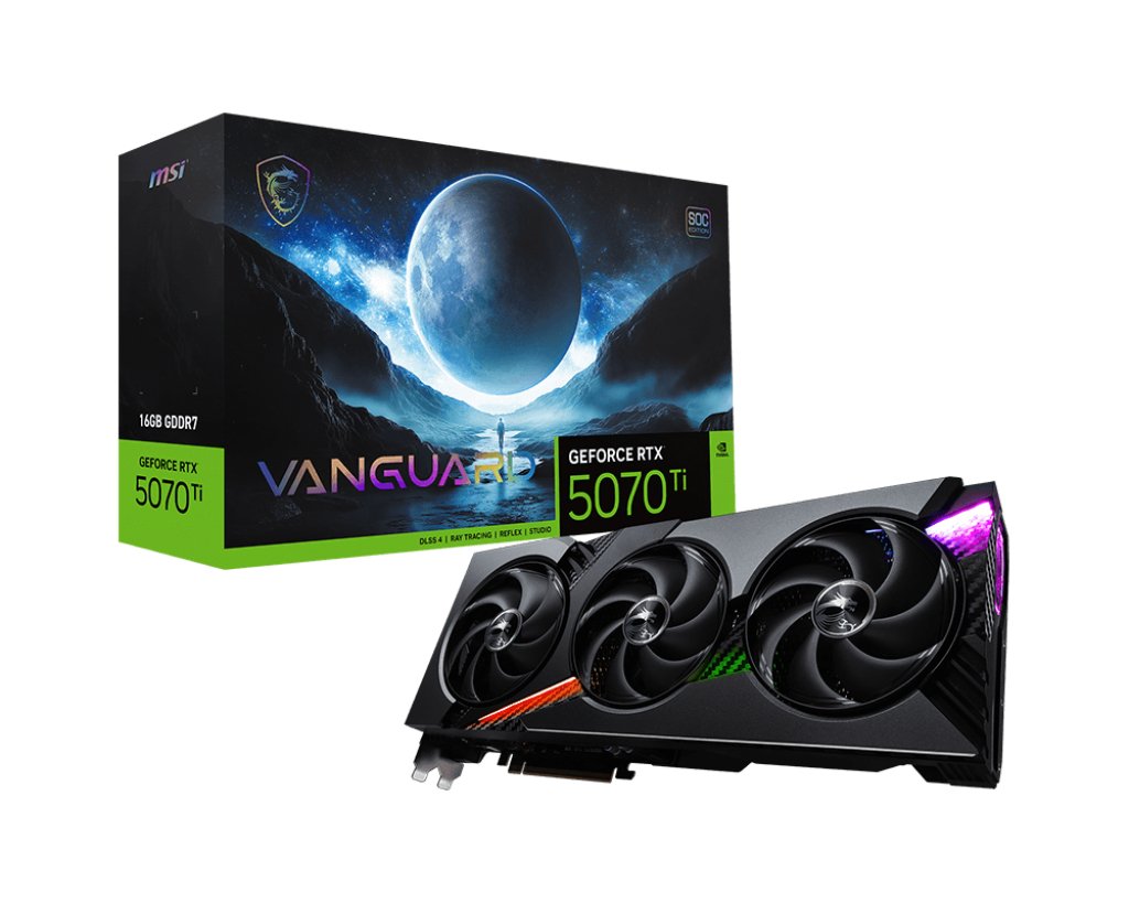 Msi Geforce Rtx 5070 Ti 16g Vanguard Soc