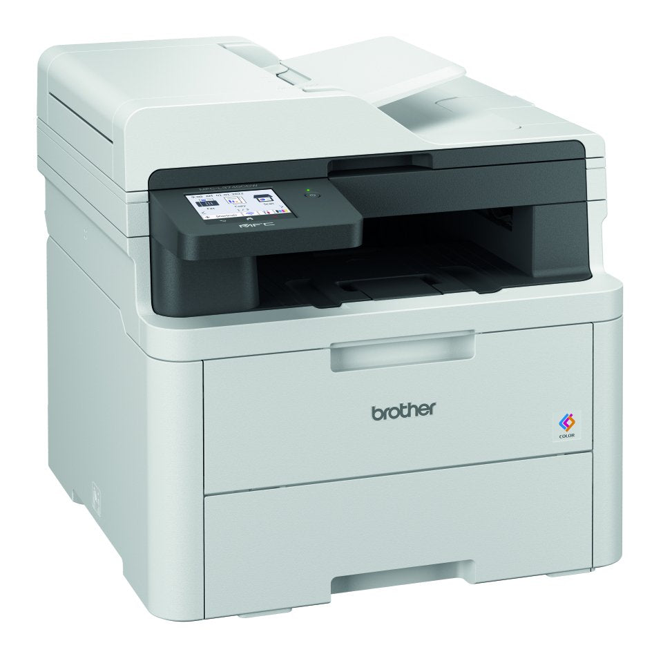 Multifunción Láser Color Brother Mfc-L3740cdw Wifi Fax Dúplex Blanca